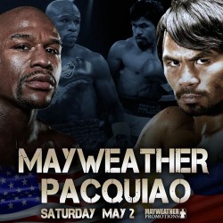 Mayweather vs Pacquiao wordt de grootste bokswedstrijd ooit.