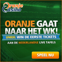 Oranje Casino WK actie