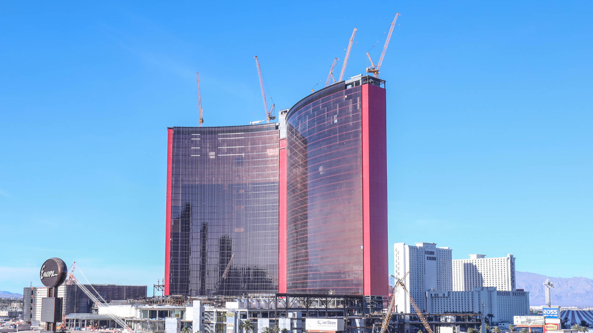 Resorts World Las Vegas in Aanbouw